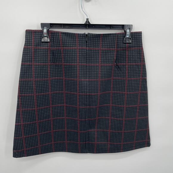 NWT Evereve Sanctuary Easy Mod Skirt in Houdstooth // L - Picture 6 of 10
